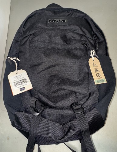 JanSport Backpack Black Large 19” Journey Pack Durable Travel Backpack New