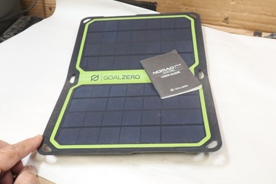 Goal Zero Nomad 7 Plus Solar Panel Backpacking Hiking Camping Charger
