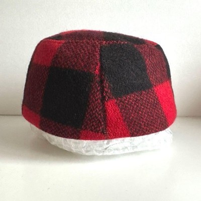 Stussy Men Vhtf Wool Cap 80S Vintage Block Check Early Limited