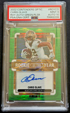 Chris Olave [Rookie Ticket Autograph Cracked Ice] #109 Prices