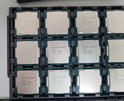 TRAY Intel Celeron G5900 3.4GHz 4M Cache 2-Core CPU Processor LGA1200 SRL67