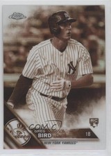 2016 Topps Chrome Sepia Refractor Greg Bird #128 0pl9