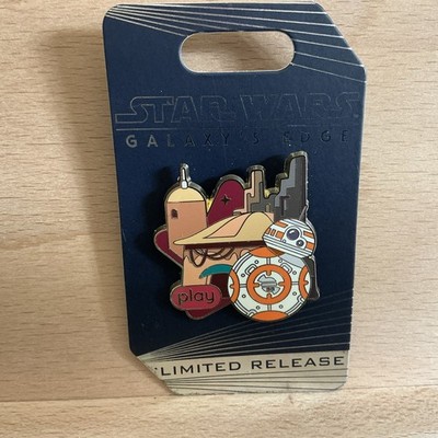 STAR WARS GALAXY S EDGE PLAY BB-8 BATUU PIN LIMITED RELEASE 