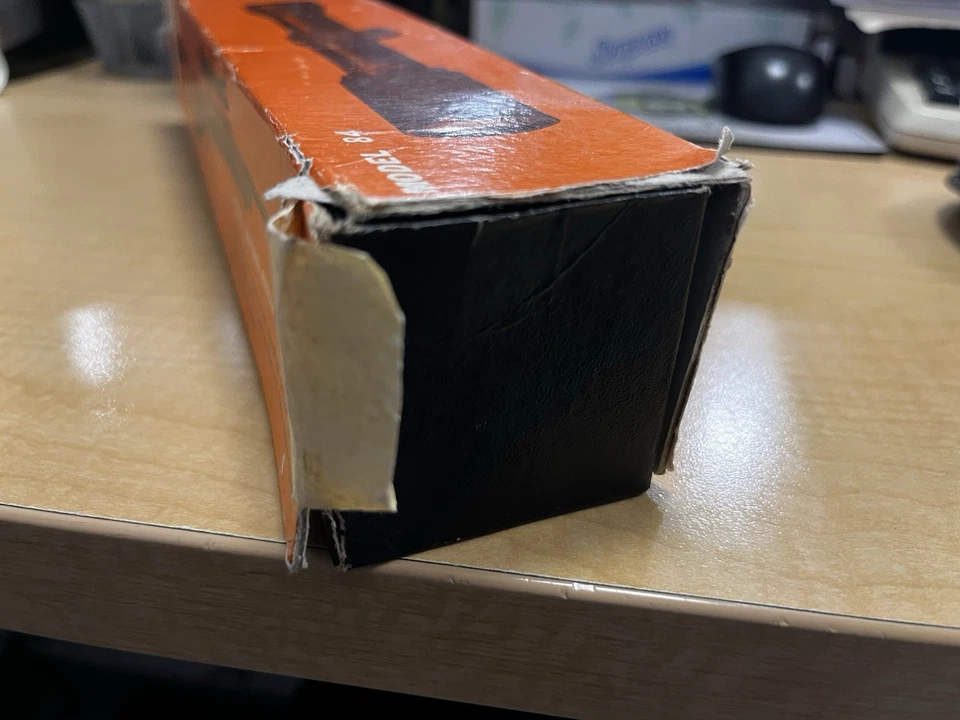 Mira telescópica eléctrica vintage MOSSBERG modelo 84 4 solo caja Foto 4 de 4