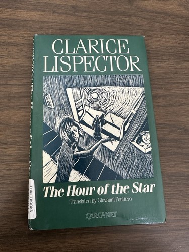 FIRST EDITION The Hour of the Star by Clarice Lispector CARCANET 1986 Hardcover - Photo 2/16