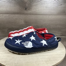 The North Face Thermoball Traction Mules Slippers USA Flag Womens Size 8