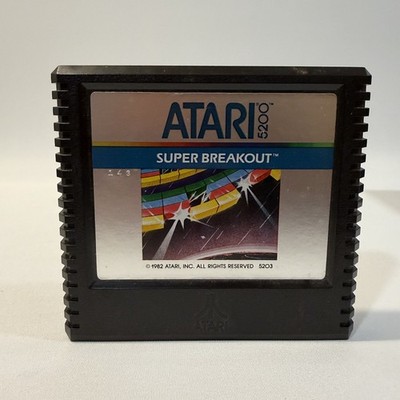 Super Breakout Atari 5200 Atari Arcade Brick Breaker Classic Retro Game
