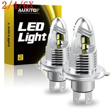 2/4/6X Super Bright H4 9003 LED Headlight Kit Bulb High Low Beam White 20000LM