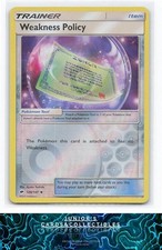 Weakness Policy SM - Burning Shadows #126/147 Pokemon LP Reverse Holo