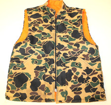 Mens Small - DUCK CAMO REVERSIBLE HUNTING VEST