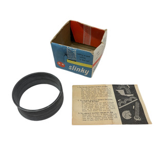 Vintage Original Slinky Metal Spring Toy with Box & Instructions Classic Toy USA