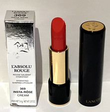 Color de labios moldeador hidratante Lacome L'Absolu Rouge 369 INSTA ROSE crema 3,4 g nuevo