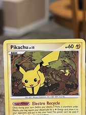 Pikachu Pokémon TCG Mysterious Treasures Individual Collectible