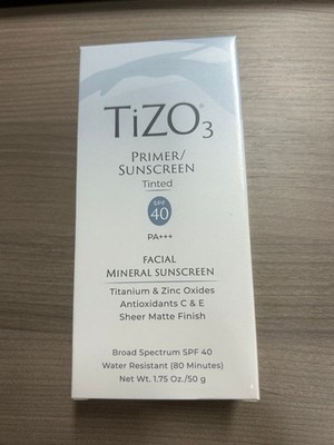 1 Pack TIZO 3 Facial Mineral Sunscreen Tinted SPF 40 1.75 oz EXP 04/2027