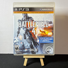 Battlefield 4 Sony PlayStation 3 PS3 M Shooter Manual + China Rising Expansion