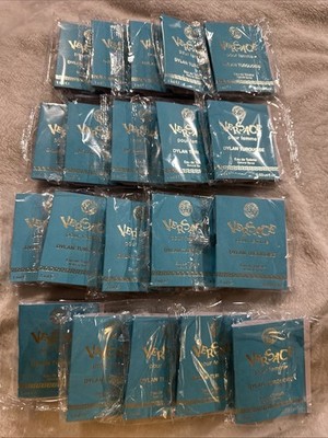 20 VERSACE DYLAN TURQUOISE for Women .03 oz Eau de Toilette Spray ea New, Sealed