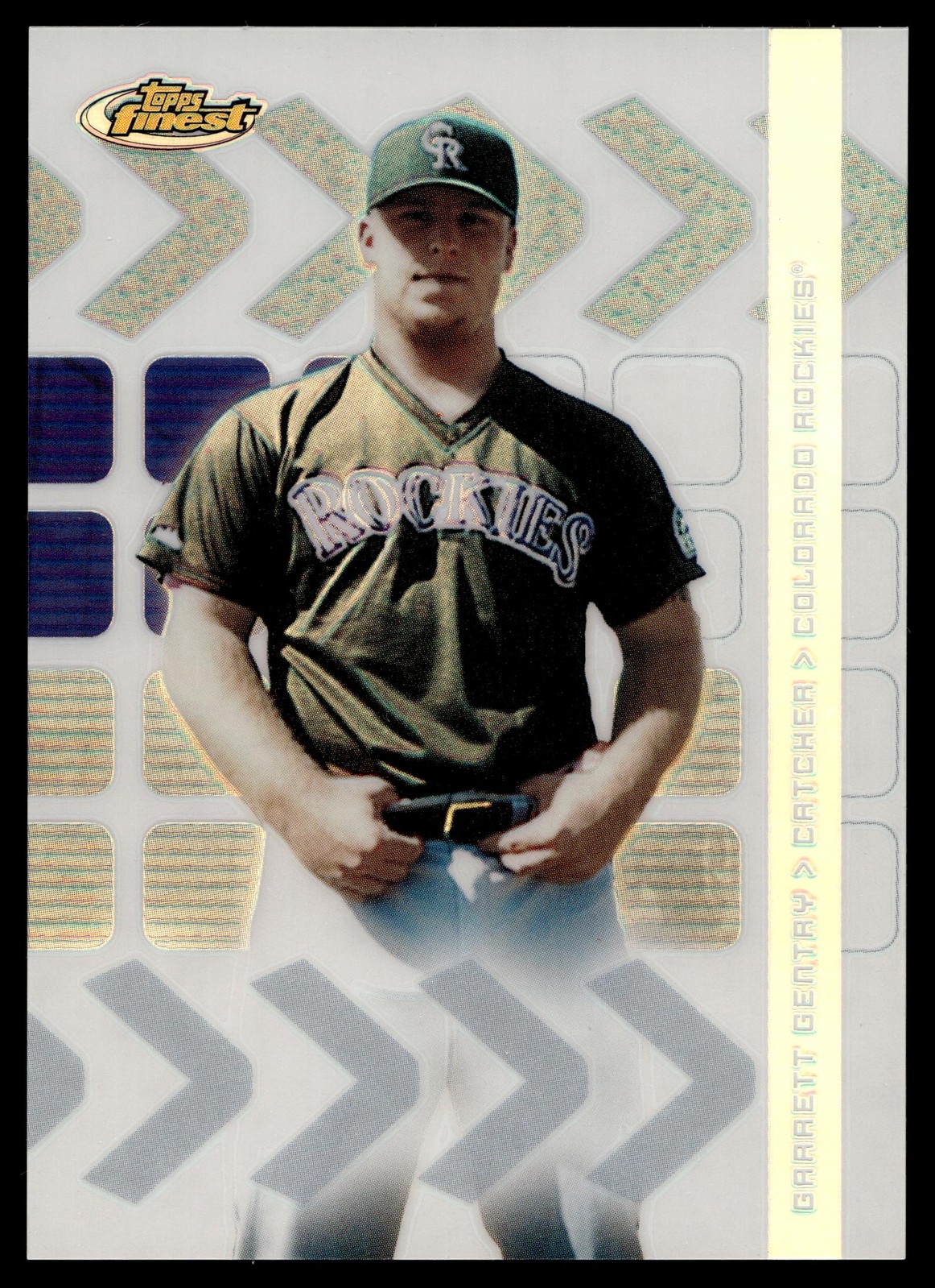 2002 Finest #106 Garrett Gentry Refractors #/499