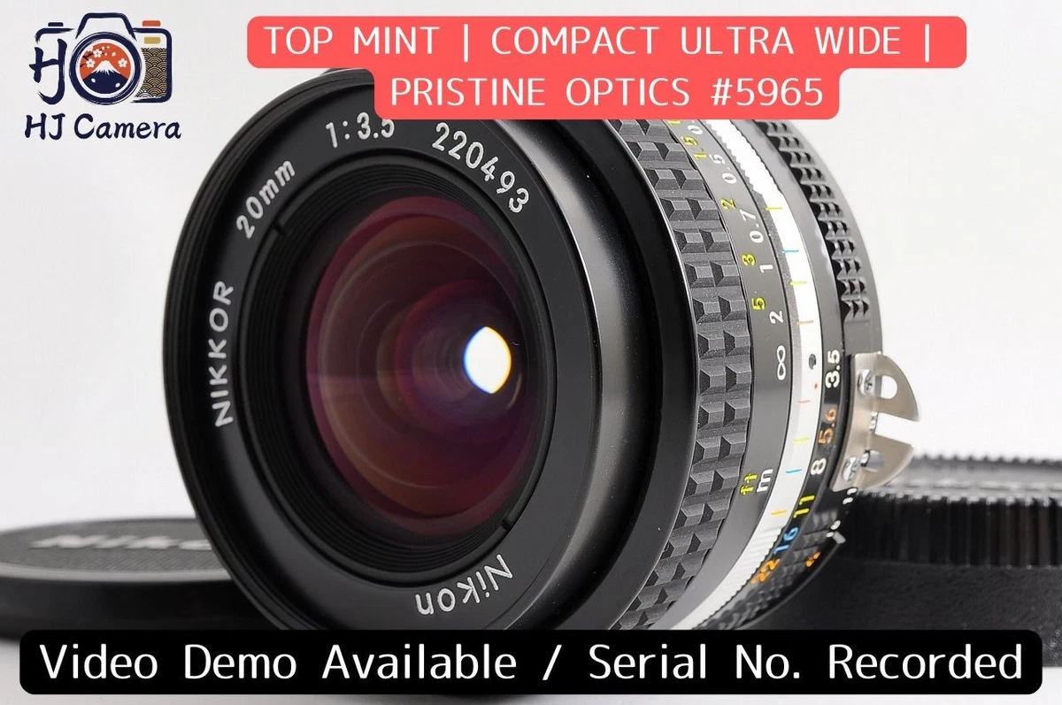 20mm Focal f/3.5 Camera Lenses for Nikon for sale | eBay