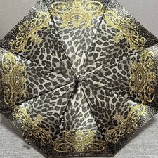 GIANNI VERSACE Italy ATC Vintage Luxury Long Umbrella Multicolor Gorgeouss 25