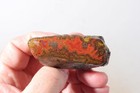 Morocco Kerrouchen Seam Agate 10.4 oz lapidary faced rough Lot C2 — photo 6