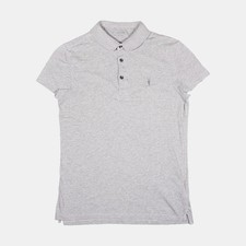 AllSaints Polo / Size S / Mens / Grey / Cotton