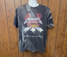 Vintage 1994 Metallica "Master Of Puppets" T-Shirt XL Hanes Heavyweight