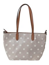 RIEKER Umhängetasche Mittel Damen Tasche hellgrau-weiß Casual-Look