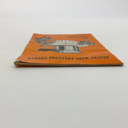 Revere Ware Pressure Cooker 1946 Owners Manual Instructions for Cooking - Picture 5 of 13