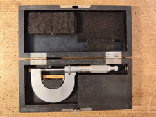 Micrometer Caliper Screw Gauge Reinecker Chemnitz Precision Measuring Tool 1930