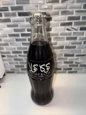 Rare Vintage Morocco Coca-Cola Bottle Arabic Arabian Language 1980's (full)