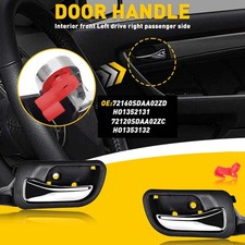 2pcs Inside Door Handle Lhrh Side For 2006 Honda Accord Lx Special Edition Exc 2pcs Inside Door Handle Lhrh Side For 2006 Honda Accord Lx Special Edition Exc