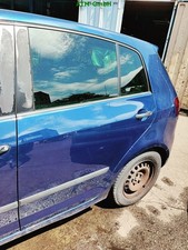 Tür hinten links VW Golf 5 V Plus Farbcode LD5Q Farbe Blau Shadow Blue Pearl