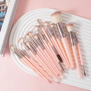 25pcs Set de brosses de maquillage - Fondation de l'ombre synthétique de la visière (NEW)