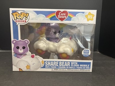 Funko Pop! Rides Care Bears Share Bear with Cloud Mobile #85 Limited Edition