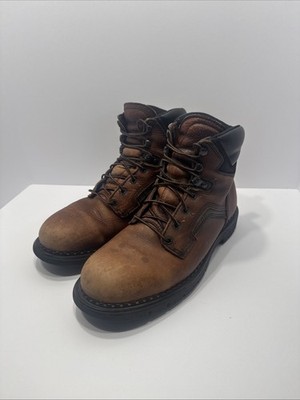 Red Wing 926 DynaForce Lace Up Boots Size 11.5 EH Electrical Hazzard Made In USA