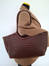 XXL Woven Bag | Geflochtene Echtleder | Drago...