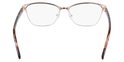 Nine West NW8014 Eyeglasses Women Brown Square 53mm New 100  display picture 2