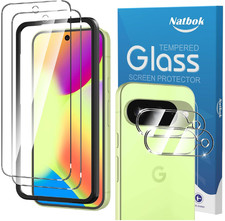2 2 Pack for Google Pixel 10 Screen Protector with Camera Lens Protector,with Al