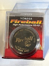 Yomega Fireball Yo-Yo High Performance Ball Bearing Red w/ Case Vintage
