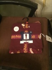 Image of HARRY POTTER BOYS GRYFFINDOR PYJAMAS 6-7 YRS BIRTHDAY CHRISTMAS NIGHTWEAR