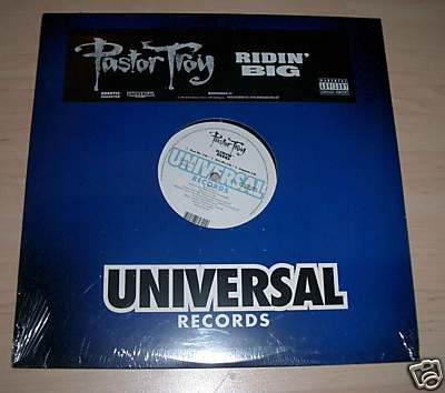 Pastor Troy - Ridin' Big - 12 Inch Maxi Single