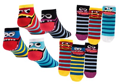 3 Paar Freche Bande Sneakers Kurz Socke  Mädchen Junge verschiedene Größen