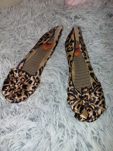 rocket dog leopard flats