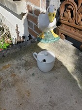 moutardier ANCIEN saint amand VAISSELLE BLANCHE  SHABBY