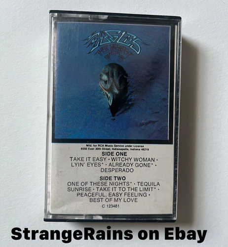 The Eagles Greatest Hits 1971-1975 Cassette Tape PLAY TESTED