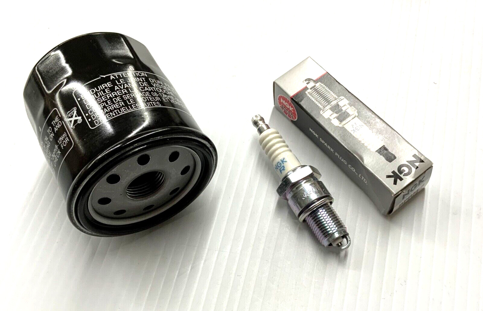 Kawasaki Mule 300 Tune Up Kit NGK Spark Plug Oil Filter KAF300 500 520 550 91/05