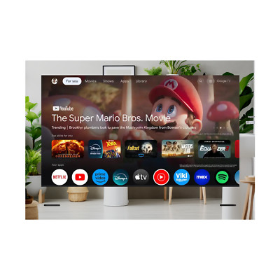 SYLVOX 32  Mirror Google TV  Bathroom TV IP66 Waterproof LED Mirror Television