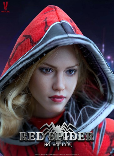 Very Cool 1/6 Red Spider Female Figure Accessories for Phicen S21B Female Body - Picture 8 of 17