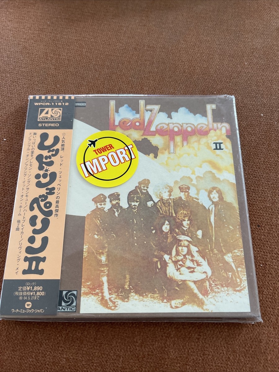 LED ZEPPELIN II ORIGINAL 2003 JAPAN Replica EXACT GATEFOLD JACKET