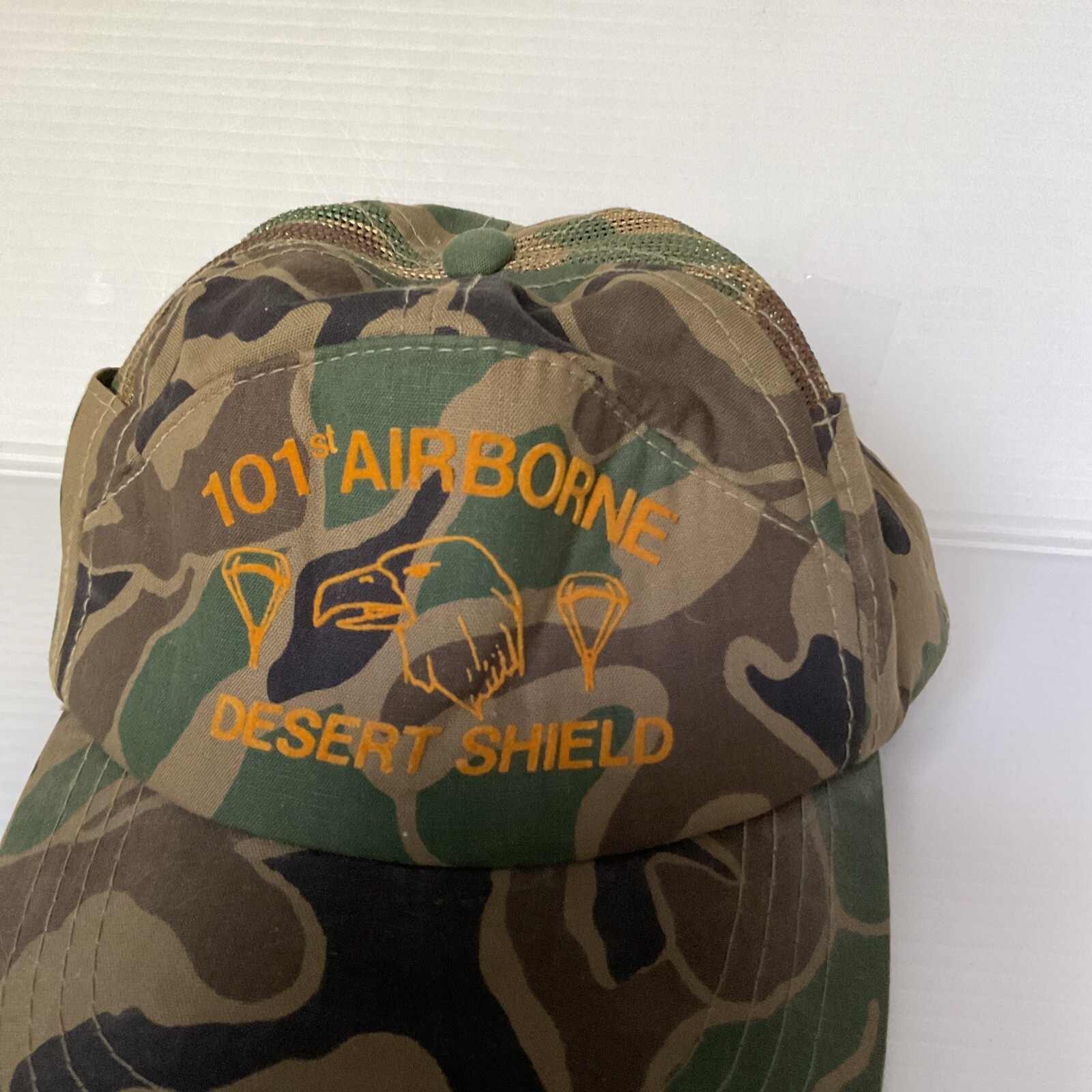 VTG Desert Shield Adjustable Snapback Camouflage … - image 2